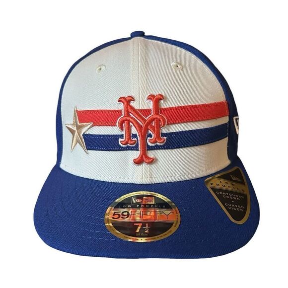 New Era 59FIFTY NY Mets 2024 All-Star Game Fitted Hat Size 7 1/2 - Picture 1 of 7